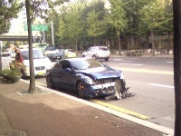 가양대교 남단 5단지아파트에서 G35사고.. | 보배드림 교통사고/블박