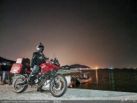 2021.04.06 진해 야경 밤바리 영길마을에서 호넷250&F700GS | 보배드림 오토바이/자전거