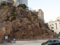 해수욕장에 폭포가 콸~콸~ | 보배드림 직찍/특종발견