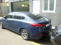 안녕하세요. 신차출고 아반떼ad 문라이트블루 입니다. | 보배드림 내차사진