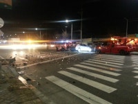 목포 유달경기장 사거리 대형사고 | 보배드림 교통사고/블박