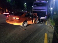 추석날 밤 서초경찰서 부근 택시 사망사고 | 보배드림 교통사고/블박