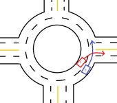 로타리 출구 사고 과실 여부는? | 보배드림 교통사고/블박