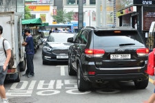 일방통행길 들어온 호 번호판 | 보배드림 교통사고/블박