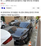보배이불집앞 | 내집앞 도로도 내땅 글 펑이네요 | 보배드림 교통사고/블박