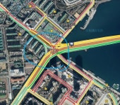 1월6일 부산 도시가스 오거리 남천 메가마트 앞 사고 목격하신 | 보배드림 교통사고/블박