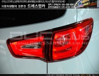 [창원드레스업카]스포티지R 오토램프 BMW스타일 테일램프 led튜닝 카톡 | 보배드림 장착시공사진