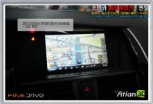 [올뉴SM7] 파인 드라이브 BF300 네비매립 + 알바트로스2 2채널 | 보배드림 장착시공사진