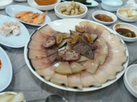 포항 고래고기 후기. 포항전통식 물회~~ | 보배드림 자유게시판