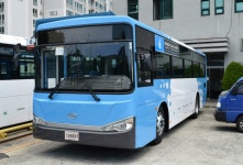 부산 남부여객 대우 NEW BS106 NGV 신차 출사 | 보배드림 트럭/버스/중기