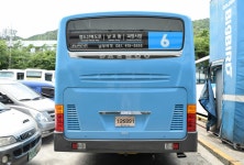부산 남부여객 대우 NEW BS106 NGV 신차 출사 | 보배드림 트럭/버스/중기