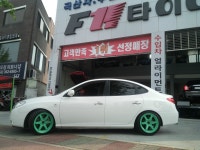▦▦(주)타이어박스/F1타이어▦▦ 아반떼HD TE-37 | 보배드림 장착시공사진
