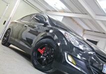 ◈ [휠09]TE37 17인치 휠 /TE37 휠- 블랙 /아반떼MD | 보배드림 장착시공사진 ◈ [휠09]TE37 17인치 휠 /TE37  휠- 블랙 /아반떼MD... 