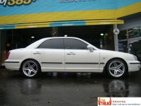 ♣♣클럽타이어JK♣♣ 그랜져XG - 아산티로드릭 크롬 18인치 + | 보배드림 장착시공사진