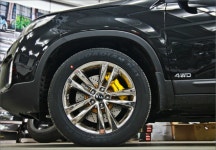 뉴 만도모노블럭 4p브레이크 장착 [휠09] | 보배드림 장착시공사진