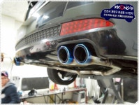 ◆◇꽁스모터스◇◆ 아반떼HD 커스텀 듀얼배기 티탄룩 듀얼팁 | 보배드림 장착시공사진