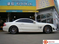 ♣♣클럽타이어JK♣♣ 벤츠 SL63 AMG - 뉴 SLS AMG 19인치 블랙 | 보배드림 장착시공사진