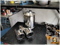 ##꽁스모터스## sm3 커스텀 싱글배기 튜닝 | 보배드림 장착시공사진