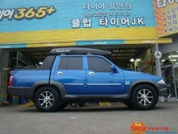 ♣♣클럽타이어JK♣♣ 무쏘 스포츠 - MK 26 16인치 + ATM 타이어 | 보배드림 장착시공사진