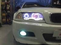 (주)에이스오토 BMW 3 시리즈 E46 전기형 셔플라인,파워써클아이 | 보배드림 장착시공사진