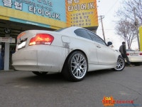♣♣클럽타이어JK♣♣ BMW 120D M359 18인치휠 셋팅 | 보배드림 장착시공사진