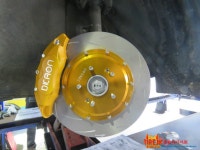 ♣♣클럽타이어JK♣♣ 올뉴스포티지QL 디카온 4P DK-400 브레이 | 보배드림 장착시공사진