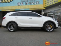 ♣♣클럽타이어JK♣♣ 더뉴쏘렌토 GTR레이싱7 (Type-R4) 블랙크 | 보배드림 장착시공사진