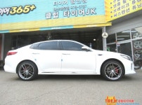♣♣클럽타이어JK♣♣ 올뉴K5 GTR레이싱7 (Type-R4) 블랙크롬 19 | 보배드림 장착시공사진
