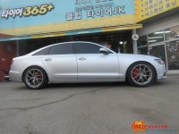 ♣♣클럽타이어JK♣♣ 아우디 A6 콰트로 C7바디 H&R 다운스프링 | 보배드림 장착시공사진