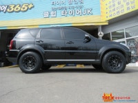 ♣♣클럽타이어JK♣♣ 렉스턴W 머드락AMS 16인치휠 한국 ATM타이 | 보배드림 장착시공사진