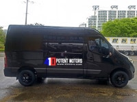 [포텐모터스]마스터밴 슈거레이 락스타XD2 A87 16인치휠장착후기 | 보배드림 장착시공사진