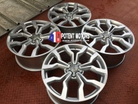 [포텐모터스] 아우디A4 아우디R8 실버폴리쉬 19인치 휠 장착후기 | 보배드림 장착시공사진