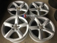 [포텐모터스] 아우디A8 순정 19인치 휠 장착후기 | 보배드림 장착시공사진