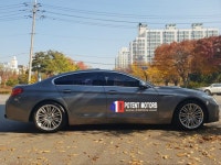[포텐모터스] BMW 640d 뉴M5 하이퍼실버 19인치 휠 장착 | 보배드림 장착시공사진