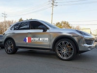 [포텐모터스] 포르쉐 카이엔 순정 22인치 휠 수리복원 장착후기 | 보배드림 장착시공사진