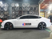 [포텐모터스] 아우디 RS7 순정 20인치 휠 수리복원 장착후기 | 보배드림 장착시공사진