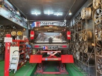 [포텐모터스]G4렉스턴스포츠칸 슈거레이 데이토나 18인치휠장착 | 보배드림 장착시공사진