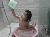 딸램 목욕해주기@_@ | 보배드림 국산차게시판