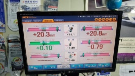 충격적인 얼라이먼트 결과+_+;;; | 보배드림 국산차게시판