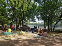 대구 사생실기대화 참가차 두류공원입니다. | 보배드림 국산차게시판