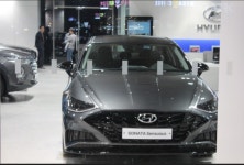 소나타센슈어스 녹그색상 예쁘네요 | 보배드림 국산차게시판