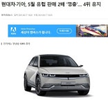 현대차·기아, 5월 유럽 판매 2배 ...4위 | 보배드림 국산차게시판