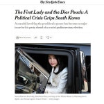 뉴욕타임스 1면에 실린 대한민국 에이스 | 보배드림 정치게시판