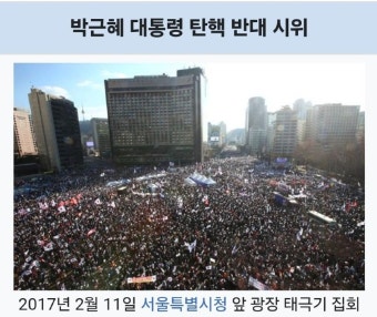 탄핵 반대 집회 | 보배드림 정치게시판