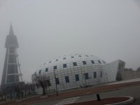 송도 안개가 장난아니네영 | 보배드림 트럭/버스/중기