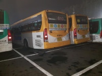 오산교통차고지에 용인마을버스 | 보배드림 트럭/버스/중기