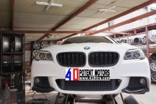 [포텐타이어] BMW F10 528i 펠라 브레이크 디스크 캘리퍼 교체 | 보배드림 장착시공사진