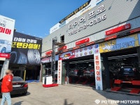 [포텐타이어] 벤츠 SLK 순정 19인치 휠 수리복원 장착 | 보배드림 장착시공사진