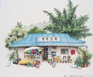 20년간 전국의 구멍가게를 그린 작가 - 인스티즈(instiz) 인티포털 20년간 전국의 구멍가게를 그린 작가