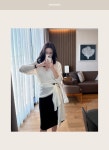 파인드에이치 루즈핏 브이넥 니트 [3color] 규리추천